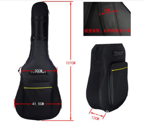 Guitar Case Bag With Double Padded Strap