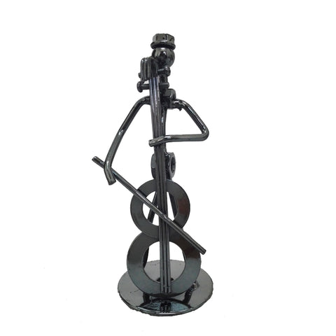 Metal Craft Band of Violin Home Decoration