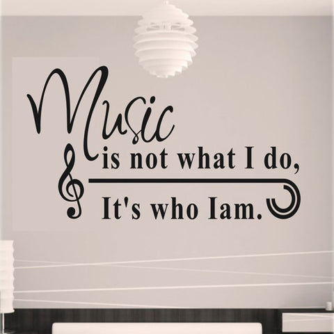 Quote Saying Vinyl Wall Art Decal