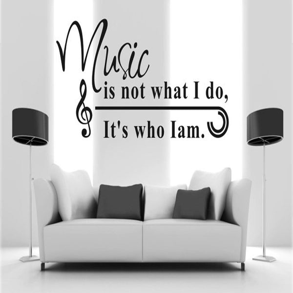 Quote Saying Vinyl Wall Art Decal