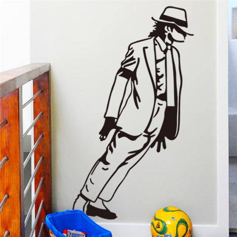 King of Pop Michael Jackson Wall Sticker