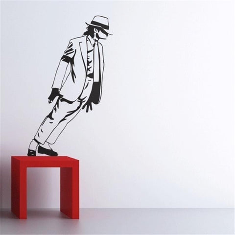 King of Pop Michael Jackson Wall Sticker