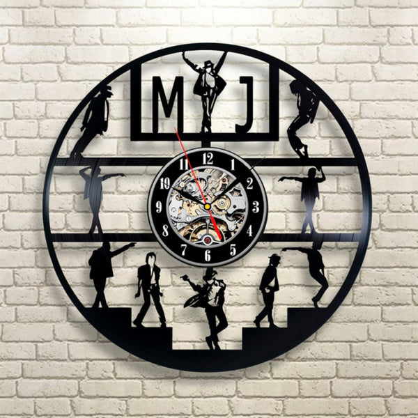 Michael Jackson Mechanical Wall Clock