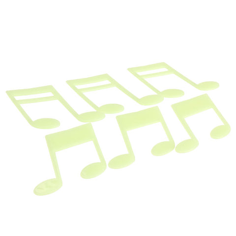 3D Art Fluorescence Music Note Wall Stickers