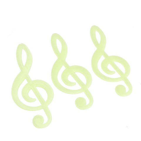 3D Art Fluorescence Music Note Wall Stickers