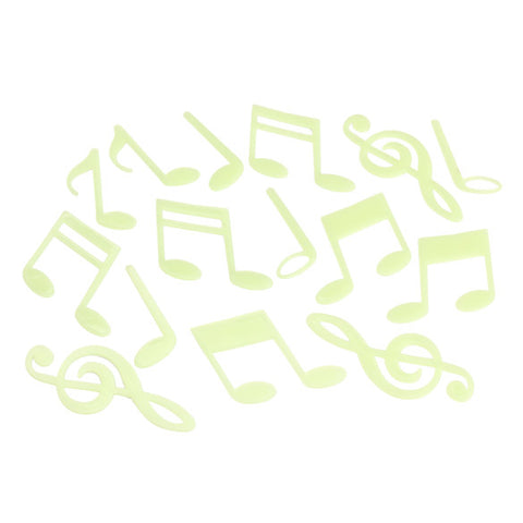 3D Art Fluorescence Music Note Wall Stickers