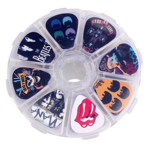 Rock Band Guitar Picks Box