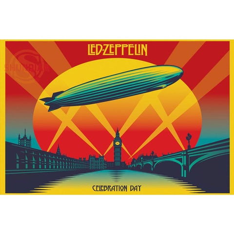 Led Zeppelin Rock Poster