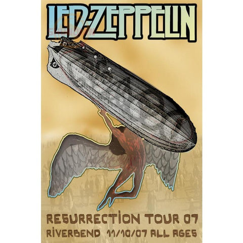 Led Zeppelin Rock Poster