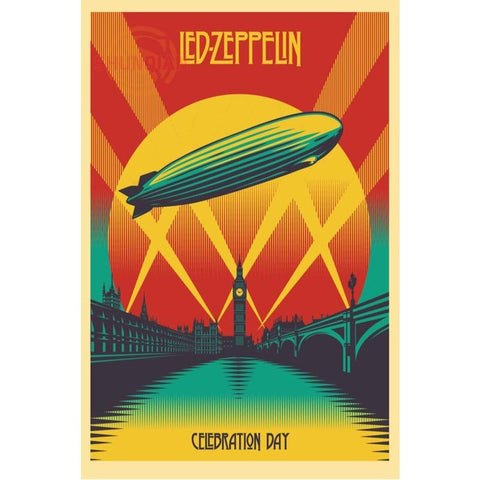 Led Zeppelin Rock Poster