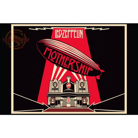 Led Zeppelin Rock Poster